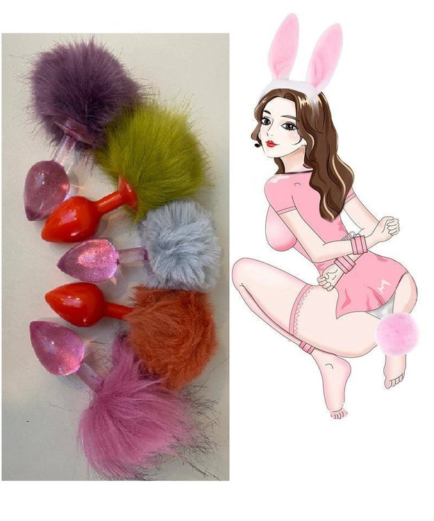 بات پلاگ مقعدی دم خرگوشی